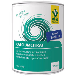Raab Vitalfood Calciumcitrat Pulver 90g