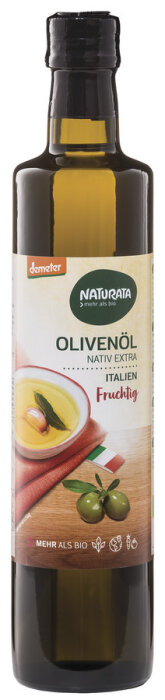 Naturata Olivenöl Italien, nativ extra, demeter 500ml