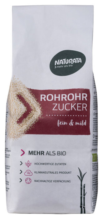 Naturata Roh-Rohrzucker 1kg Bio