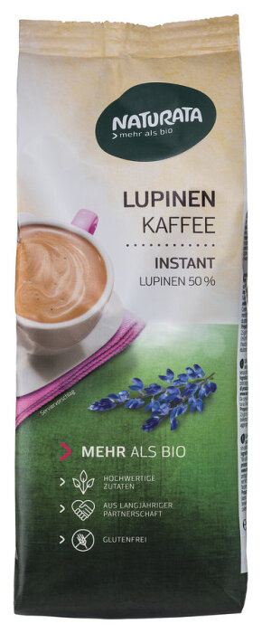 Naturata Lupinenkaffee instant Nachfüllbeutel 200g Bio