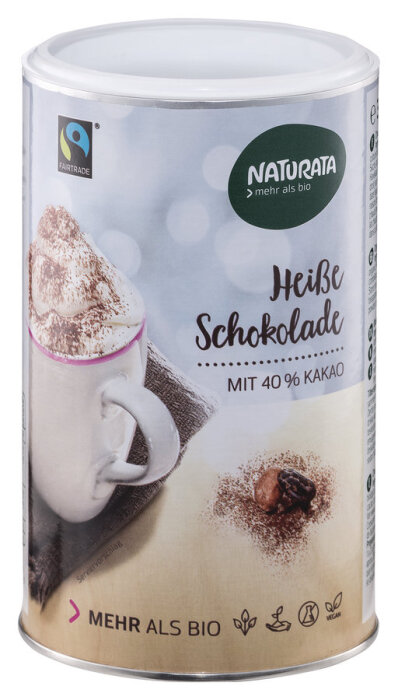 Naturata Heisse Schokolade,Trinkschokolade 350g Bio
