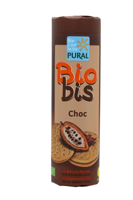 Pural Bio Bis Choc Doppelkeks mit Kakaocreme 300g