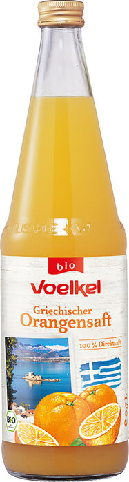 Voelkel Griechischer Orangensaft - erntefrisch 700ml Bio