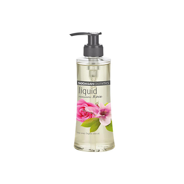 Sodasan Bio-Pflegeseife Liquid Romantic Rose 250ml
