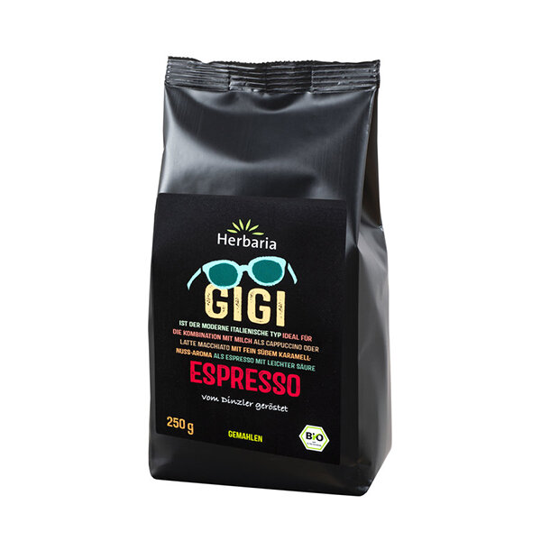 Herbaria Espresso Gigi gemahlen 250g