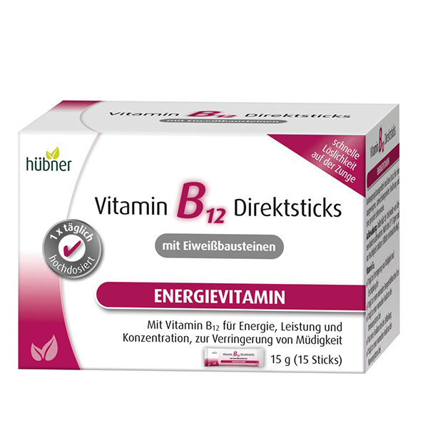Hübner Vitamin B12 Direktsticks 15g