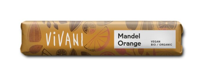 Vivani Mandel Orange mit Reisdrink 35g