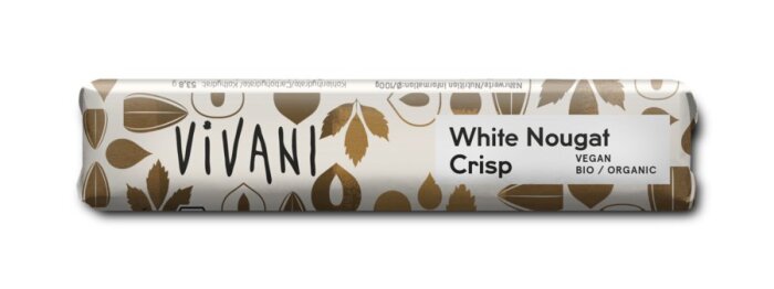 Vivani White Nougat Crisp 35g