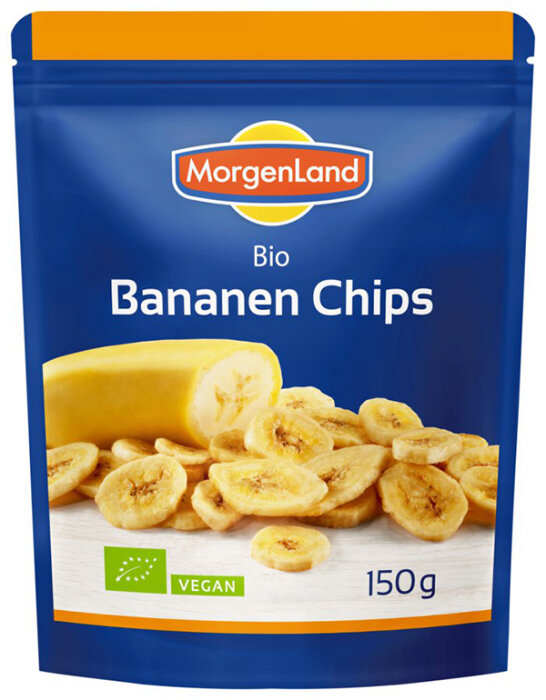 MorgenLand Bananen Chips 150g