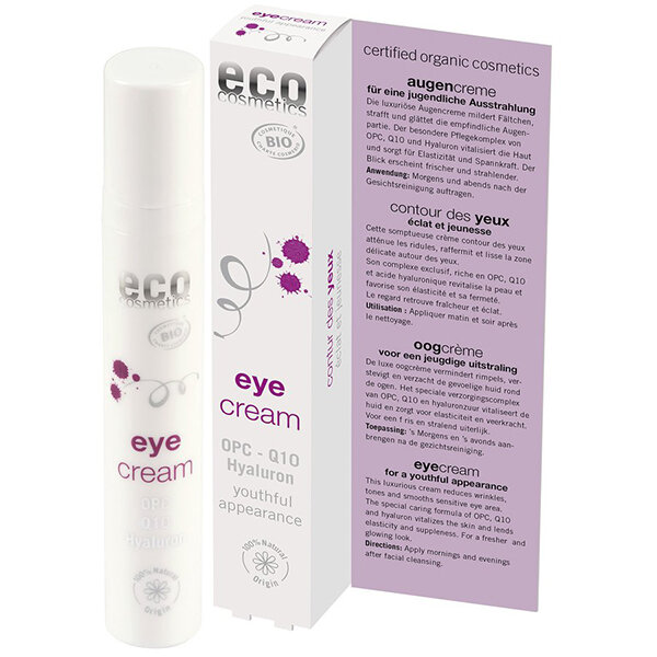 eco cosmetics Eye Cream OPC-Q10-Hyaluron