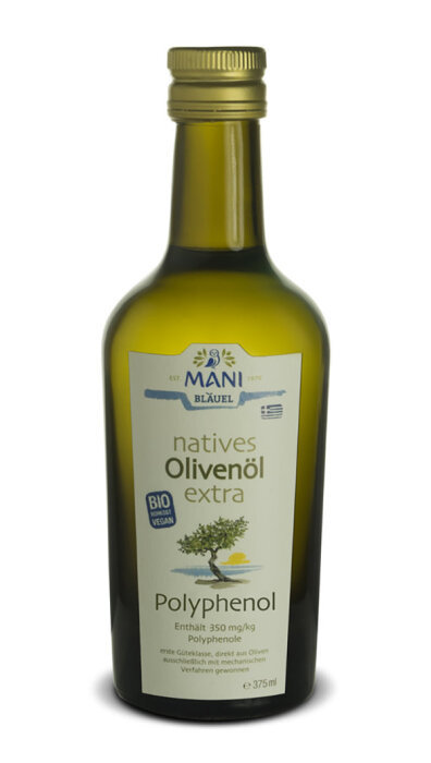 Mani Bläuel Olivenöl nativ extra Polyphenol 375 ml