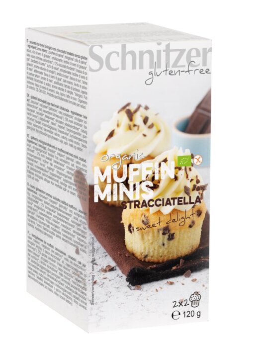 Schnitzer Muffin minis Stracciatella 4 stk 120 g