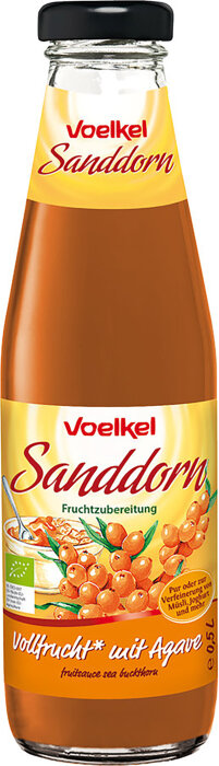 Voelkel Vollfrucht Sanddorn 500 ml