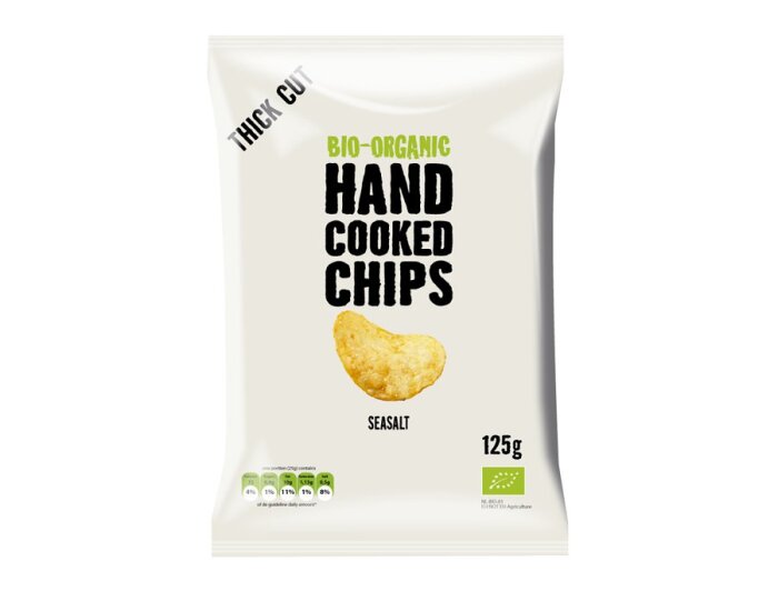 Trafo Handcooked Chips Salz 125g