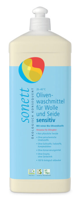 Sonett Oliven Waschmittel sensitiv 1l