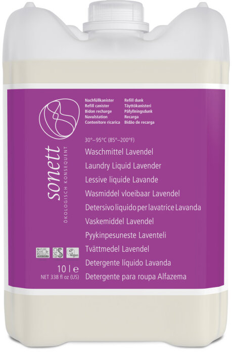 Sonett Flüssigwaschmittel Lavendel 10l