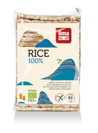 Lima Vollkorn-Reiswaffeln mit Salz eckig 130g