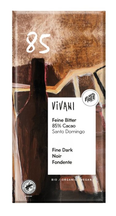 Vivani Feine Bitter mit 85%Cacao 100g