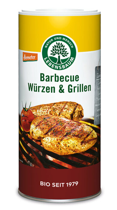 Lebensbaum Barbecue, Würzen & Grillen 125g
