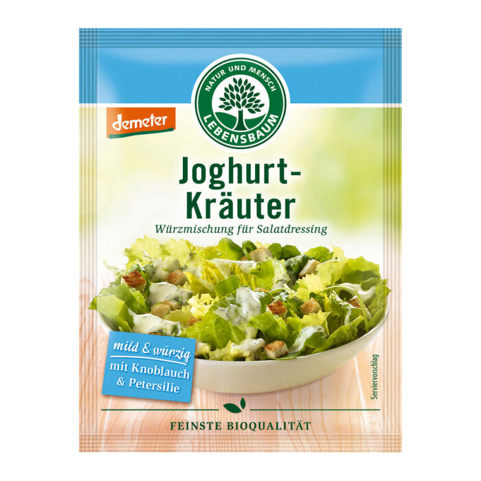 Lebensbaum Salatdressing Joghurt Kräuter 3x5g