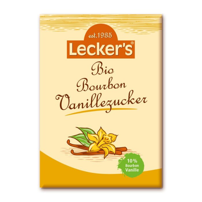 Leckers Bourbon Vanillezucker mit 10% 2x8 g