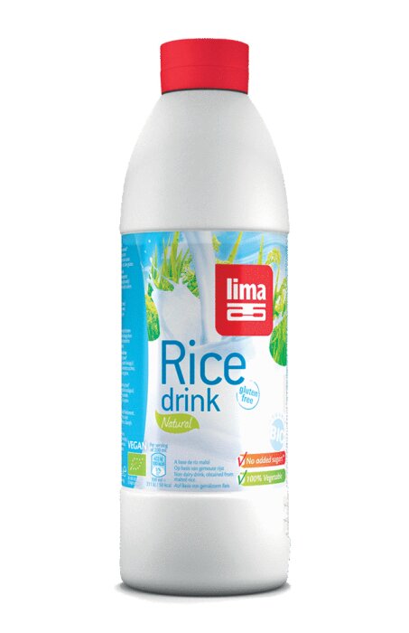 Lima Bio Reis Drink Natural PE-Flasche 1l