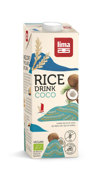 Lima Bio Reis Drink Coco 1l