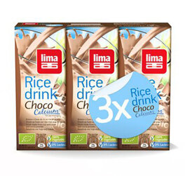 Lima Bio Reis Drink Choco & Soja Calcium mit...