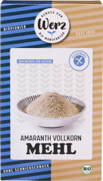 Werz Amaranth-Vk-Mehl glutenfrei 500g