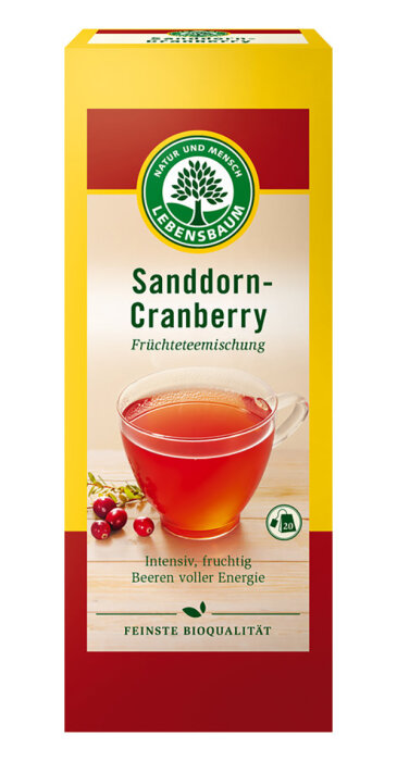 Lebensbaum Sanddorn-Cranberry 50g