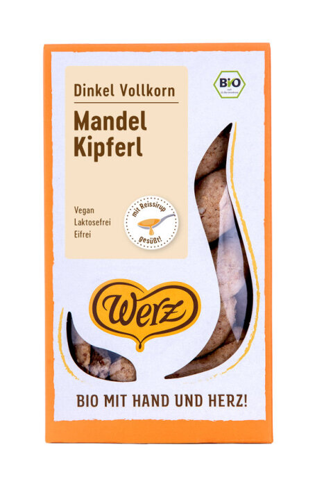 Werz Bio Dinkel-Mandel-Kipferl 125g