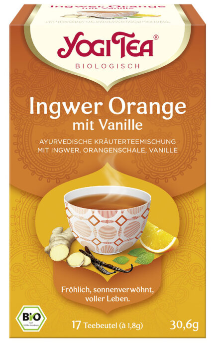 Yogi Tea Ingwer Orange 17x 1,8g