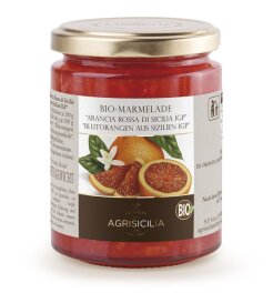 Agrisicilia Blutorangen-Marmelade Bio 360g