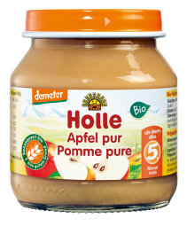 Holle Baby Food Apfel Pur 125g