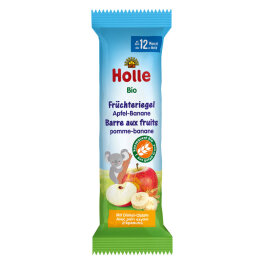 Holle Baby Food Bio-Früchteriegel Apfel-Banane 25g