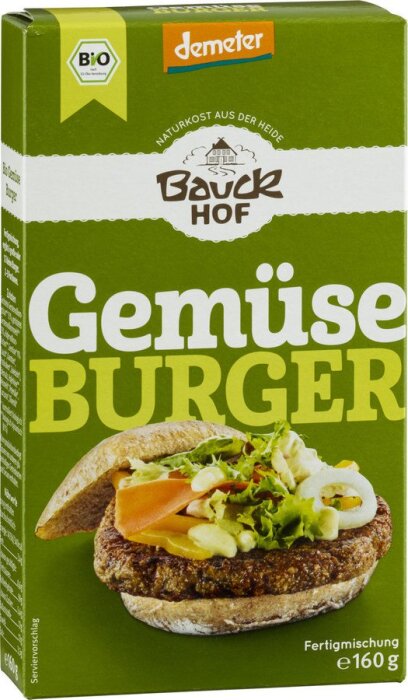 Bauckhof Gemüse Burger 160g