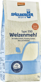Spielberger Demeter Bio Weizenmehl Type 550 1kg