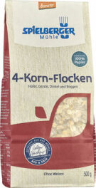 Spielberger Demeter Bio 4-Korn-Flocken 500g