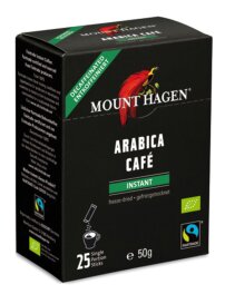 Mount Hagen Instant Sticks entkoffeiniert 25x 2g Bio