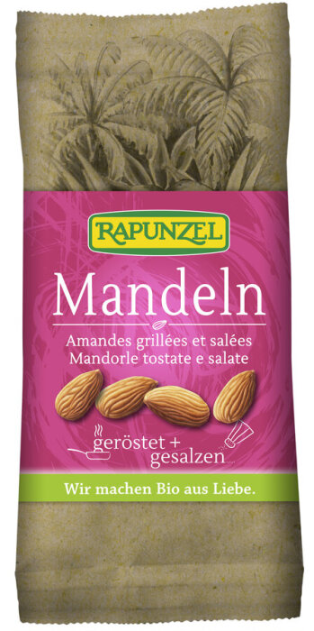 Rapunzel Bio Mandeln geröstet & gesalzen 60g