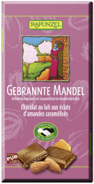 Rapunzel Vollmilch Schokolade Honig-Mandel-Krokant 100g