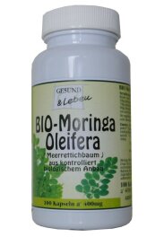 Gesund & Leben Bio Moringa Oleifera 100 Kapseln