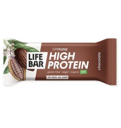 Lifefood Lifebar Plus Chocolate & Green Protein Bio 40g