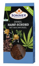 Sommer Dinkelkekse Hanf-Schoko mit Macawurzel 150 g
