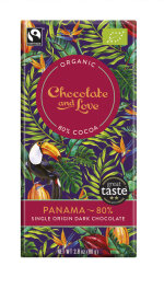 Chocolate and Love Panama 80% Dark 80g