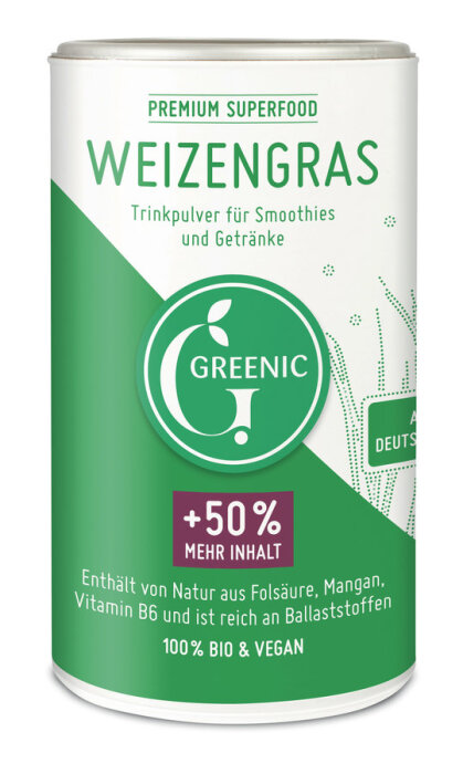 Greenic Weizengras Pulver 150g