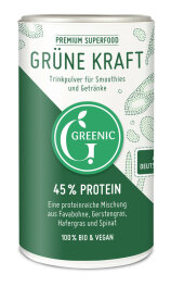 Greenic Grüne Kraft Trinkpulver Mischung 150g