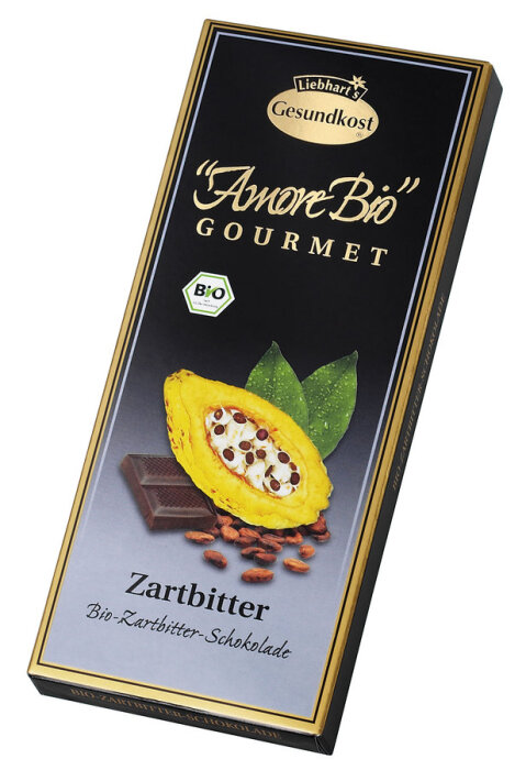 Liebharts Gesundkost Bio-Zartbitter-Schokolade 100g