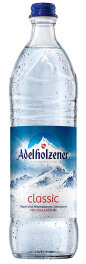 Adelholzener Classic Mineralwasser Glas-Flasche 0,75L