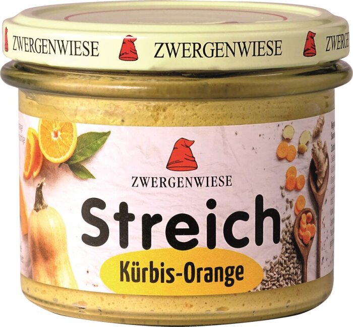 Zwergenwiese Kürbis Orange Streich 180g